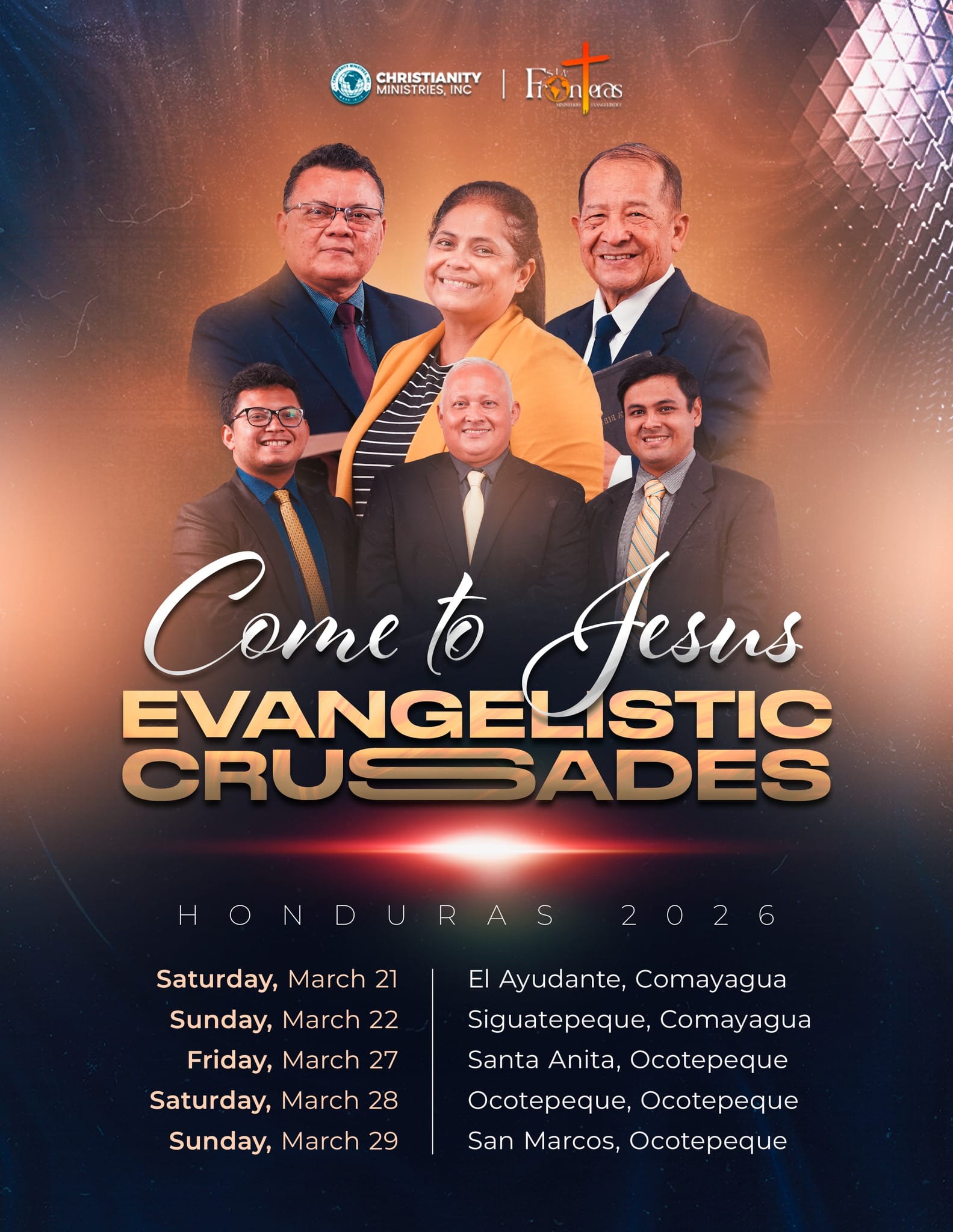 Ven a Jesus Evangelistic Crusades 2026